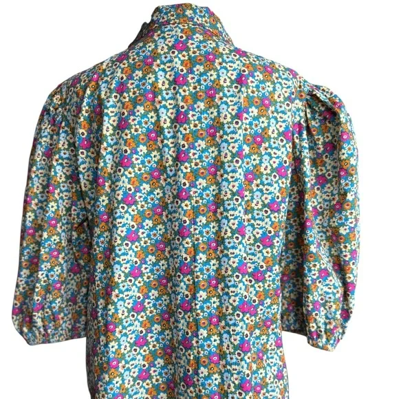 Olivia James The Label Floral Dress Sz M - Picture 6 of 10